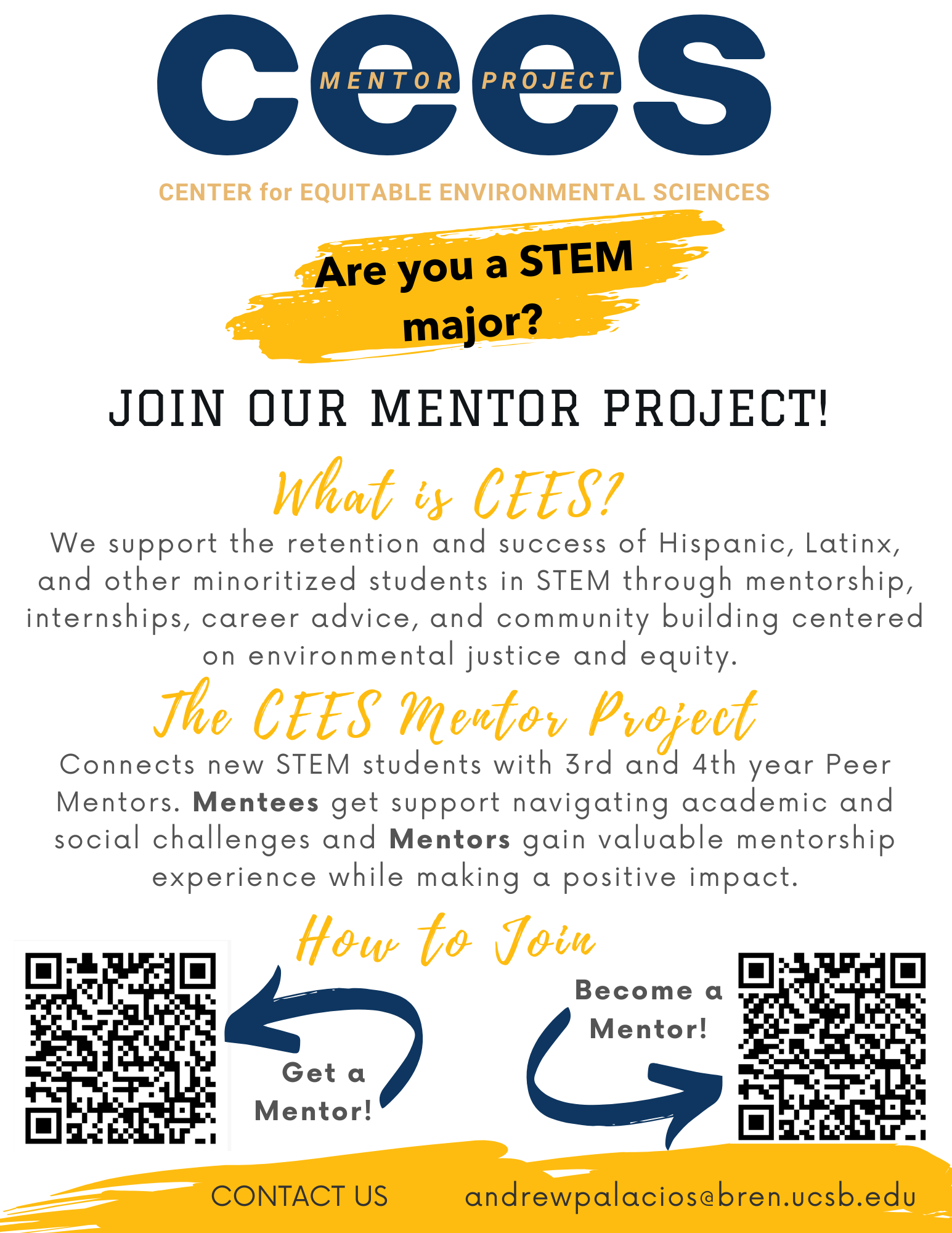 Mentor QR Codes